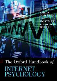 Oxford Handbook of Internet Psychology