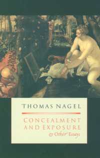 Concealment and Exposure : And Other Essays