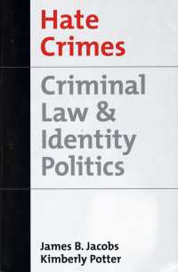 Hate Crimes : Criminal Law and Identity Politics