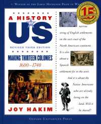 A History of US: Making Thirteen Colonies : 1600-1740