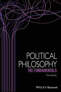 政治哲学の基礎<br>Political Philosophy : The Fundamentals