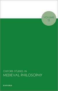 Oxford Studies in Medieval Philosophy : Volume 11