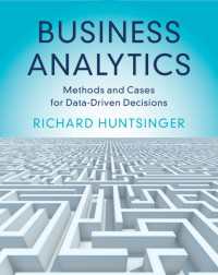 ビジネス・アナリティクス：データ主導の手法と事例<br>Business Analytics : Methods and Cases for Data-Driven Decisions