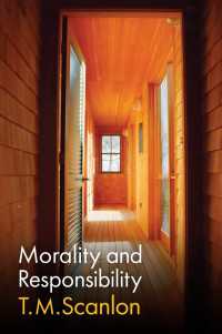 Ｔ．Ｍ．スキャンロン著／道徳と責任<br>Morality and Responsibility