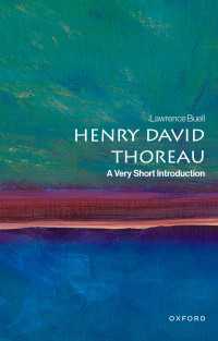VSIソロー<br>Henry David Thoreau : A Very Short Introduction