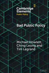 Bad Public Policy : Malignity, Volatility and the Inherent Vices of Policymaking