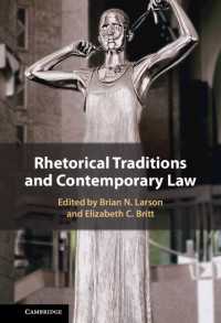 Rhetorical Traditions and Contemporary Law