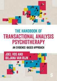 交流分析療法ハンドブック：エビデンスに基づくアプローチ<br>The Handbook of Transactional Analysis Psychotherapy : An Evidence-based Approach