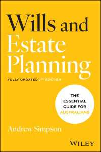 Wills and Estate Planning : The Essential Guide for Australians（3）