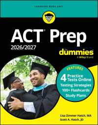 ACT Prep 2026/2027 For Dummies : Book + 4 PracticeTests & 100+ Flashcards Online（12）