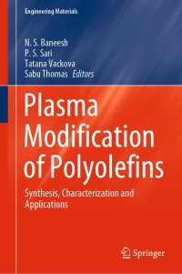 Plasma Modification of Polyolefins : Synthesis, Characterization and Applications