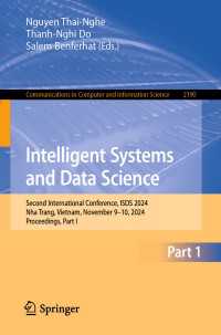 Intelligent Systems and Data Science : Second International Conference, ISDS 2024, Nha Trang, Vietnam, November 9–10, 2024, Proceedings, Part I