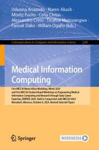 Medical Information Computing : First MICCAI Meets Africa Workshop, MImA 2024, and First MICCAI Student Board Workshop on Empowering Medical Information Computing and Research through Early-Career Expertise, EMERGE 2024, Held in Conjunction with MICCAI 2024, Marrakesh, Morocco, Oct