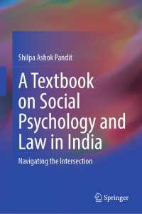 A Textbook on Social Psychology and Law in India : Navigating the Intersection