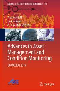 Advances in Asset Management and Condition Monitoring : COMADEM 2019