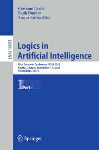 Logics in Artificial Intelligence : 19th European Conference, JELIA 2025, Kutaisi, Georgia, September 1–4, 2025, Proceedings, Part I