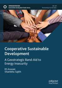 Cooperative Sustainable Development : A Geostrategic Band-Aid to Energy Insecurity