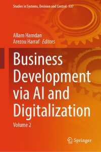 Business Development via AI and Digitalization : Volume 2