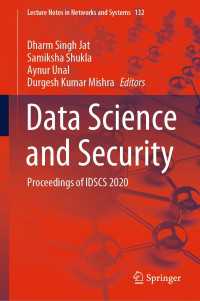 Data Science and Security : Proceedings of IDSCS 2020