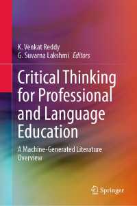 Critical Thinking for Professional and Language Education : A Machine-Generated Literature Overview