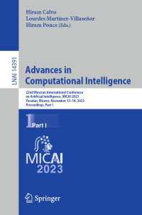 Advances in Computational Intelligence : 22nd Mexican International Conference on Artificial Intelligence, MICAI 2023, Yucat&aacute;n, Mexico, November 13–18, 2023, Proceedings, Part I