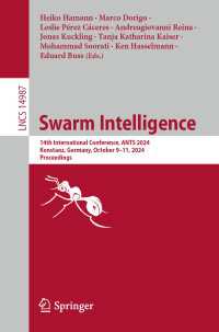 Swarm Intelligence : 14th International Conference, ANTS 2024, Konstanz, Germany, October 9–11, 2024, Proceedings