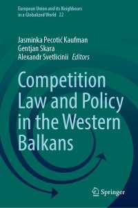 Competition Law and Policy in the Western Balkans