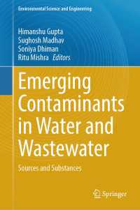 Emerging Contaminants in Water and Wastewater : Sources and Substances