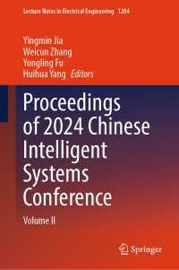 Proceedings of 2024 Chinese Intelligent Systems Conference : Volume II