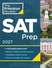 Princeton Review SAT Prep, 2027 : 4 Full-Length Practice Tests (2 in Book + 2 Adaptive Tests Online) + Review + Online Tools