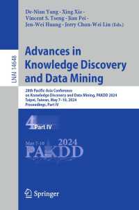 Advances in Knowledge Discovery and Data Mining : 28th Pacific-Asia Conference on Knowledge Discovery and Data Mining, PAKDD 2024, Taipei, Taiwan, May 7–10, 2024, Proceedings, Part IV