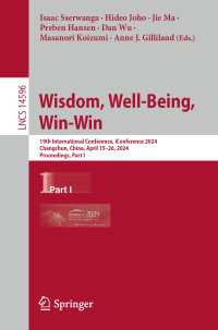 Wisdom, Well-Being, Win-Win : 19th International Conference, iConference 2024, Changchun, China, April 15–26, 2024, Proceedings, Part I