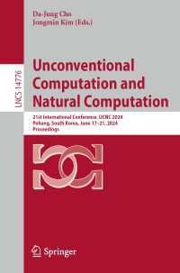 Unconventional Computation and Natural Computation : 21st International Conference, UCNC 2024, Pohang, South Korea, June 17–21, 2024, Proceedings