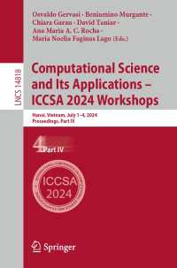 Computational Science and Its Applications – ICCSA 2024 Workshops : Hanoi, Vietnam, July 1–4, 2024, Proceedings, Part IV