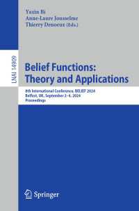 Belief Functions: Theory and Applications : 8th International Conference, BELIEF 2024, Belfast, UK, September 2–4, 2024, Proceedings