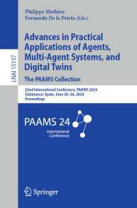 Advances in Practical Applications of Agents, Multi-Agent Systems, and Digital Twins: The PAAMS Collection : 22nd International Conference, PAAMS 2024, Salamanca, Spain, June 26–28, 2024, Proceedings