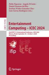 Entertainment Computing – ICEC 2024 : 23rd IFIP TC 14 International Conference, ICEC 2024, Manaus, Brazil, September 30 – October 3, 2024, Proceedings