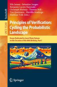 Principles of Verification: Cycling the Probabilistic Landscape : Essays Dedicated to Joost-Pieter Katoen on the Occasion of His 60th Birthday, Part I