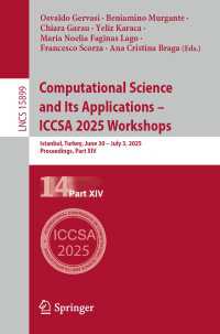 Computational Science and Its Applications – ICCSA 2025 Workshops : Istanbul, Turkey, June 30 – July 3, 2025, Proceedings, Part XIV