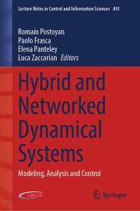 Hybrid and Networked Dynamical Systems : Modeling, Analysis and Control