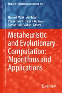 Metaheuristic and Evolutionary Computation: Algorithms and Applications
