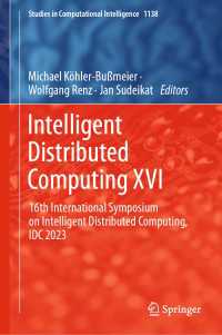 Intelligent Distributed Computing XVI : 16th International Symposium on Intelligent Distributed Computing, IDC 2023