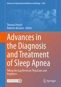 Advances in the Diagnosis and Treatment of Sleep Apnea : Filling the Gap Between Physicians and Engineers