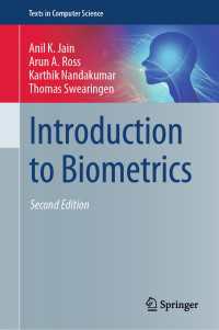 Introduction to Biometrics〈Second Edition 2025〉（2）
