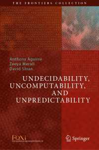 決定・計算・予測の不可能性<br>Undecidability, Uncomputability, and Unpredictability