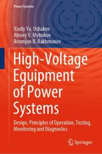 High-Voltage Equipment of Power Systems : Design, Principles of Operation, Testing, Monitoring and Diagnostics