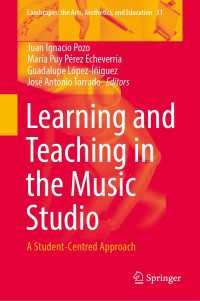 Learning and Teaching in the Music Studio : A Student-Centred Approach