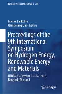 Proceedings of the 9th International Symposium on Hydrogen Energy, Renewable Energy and Materials : HEREM23, October 13 –14, 2023, Bangkok, Thailand
