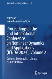 Proceedings of the 2nd International Conference on Nonlinear Dynamics and Applications (ICNDA 2024), Volume 2 : Complex Systems, Fractals and Nonlinear Flows