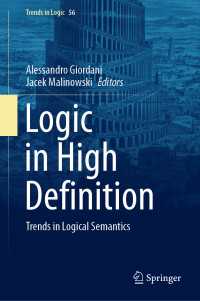 Logic in High Definition : Trends in Logical Semantics